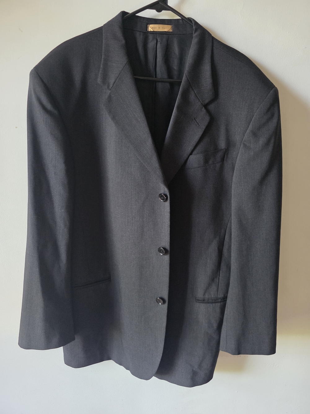Donna Karan Signature Wool Blazer – Size 46R – Made in Italy 90s